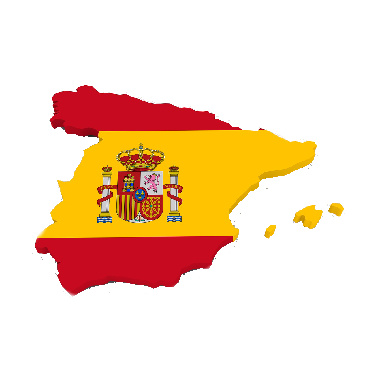 arrive in spain flag